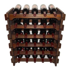 Adega Vinho Madeira 30 Garrafas Imbuia C05