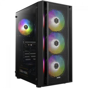 Gabinete Gamdias Gamer Aura Gc2, Mid Tower, Vidro Temperado, Atx, Black, S/fan