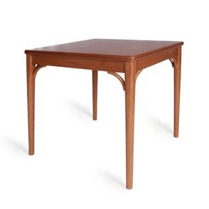 Mesa De Jantar Fine Quadrada Cor Imbuia Verniz