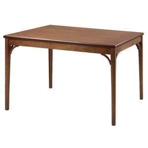 Mesa De Jantar Fine Retangular Cor Imbuia Verniz