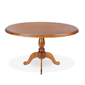 Mesa Oval Torneada - 6000 Medidas Largura: 135Cm X Profundidade De 85Cm Cor Imbuia - Verniz