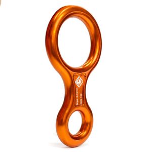 Freio Oito (8) Em Alumínio Classic Laranja 35kn Usclimb