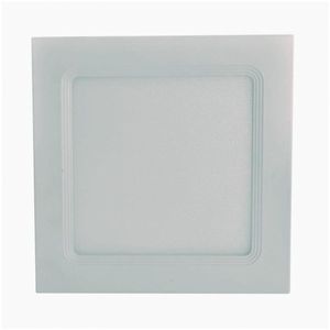 Luminária Embutida Slim Led Quad. 12w 3.000k Luz Amarela