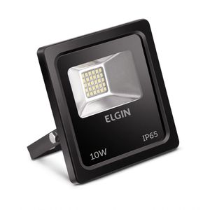 Projetor Led para Uso Externo 10w 6500k Bivolt Preto