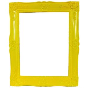 Porta Retrato Amarelo 20x25 Cm
