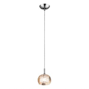 Pendente Soho 13cm X 16cmh 1 X G9 Âmbar E Transparente