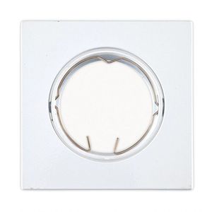 Spot De Embutir Direcionável Branco P Gu10 Quadrado