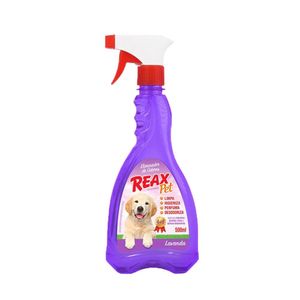 Eliminador De Odores Reax Pet Com Pulverizador Lavanda 500Ml