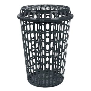 Cesto Telado Para Roupas Com Tampa 60L