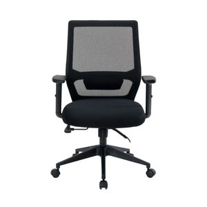 Cadeira Diretor Genebra Com Encosto Reclinável Fratini Preto