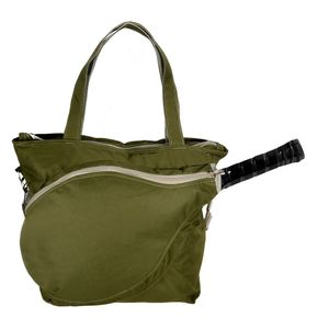 Bolsa Beach E Tênis Fitsanté Verde Escuro