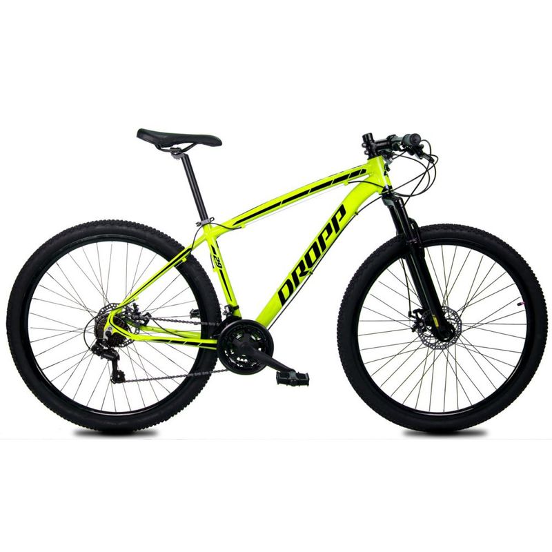 Bicicleta Dropp Z1-x Disc M T17 Aro 29 Susp. Dianteira 21 Marchas - Amarelo/preto