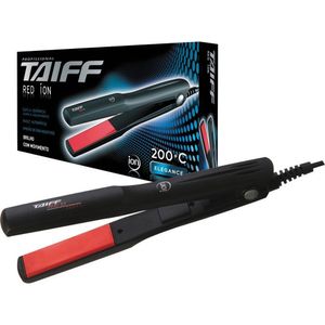 Chapinha Prancha Cabelo Taiff Red íon 200 Graus Preto Bivolt