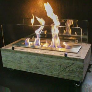 Lareira Ecológica A álcool ou Etanol Aço 60cm Arenal