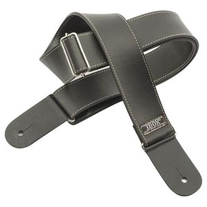 Correia 5Cm Couro Sintético Supreme Cm502I Preta Bordada