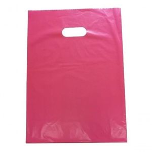 Sacolas Plasticas 30X40 Alça Boca De Palhaço Com 50 Unidades