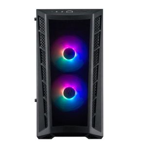 Gabinete Cooler Master Masterbox Mb320L Argb Lateral Vidro Temperado 2 Fans Argb Frontal Acrílico