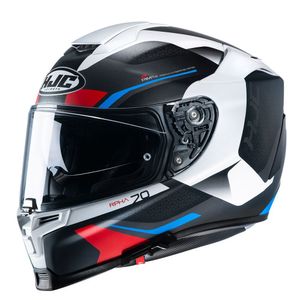 Capacete Hjc Rpha 70 Kosis Preto Branco Azul E Vermelho 63
