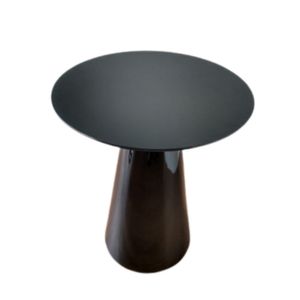 Mesa De Apoio Cone Laqueada Tampo 70 Cm