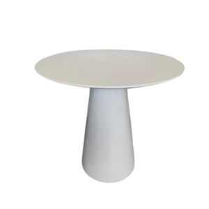 Mesa De Apoio Cone Laqueada Tampo 70 Cm