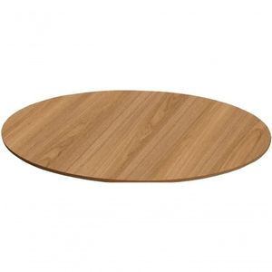 Tampo Em Mdf Oval 244x137 Cm - Freijó Cor Marrom