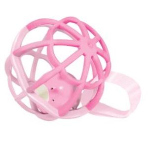 Baby Ball Luz E Som Buba Baby Rosa