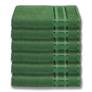6 Toalhas Super Gigante Grossa Abraça O Corpão 80x180 Egito Verde