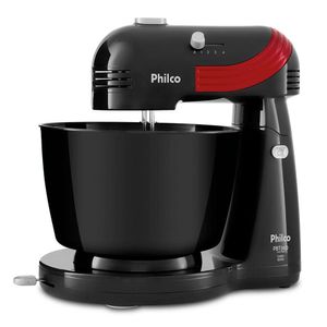 Batedeira Pbt360p Inox Red 4 Velocidade Preto 127v - Philco