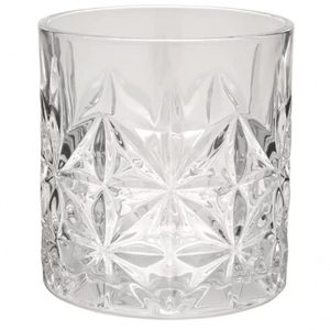 Jogo De 6 Copos Baixos Para Whisky Vidro 340 Ml Lijita Mimo