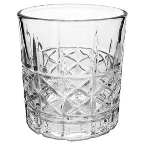 Jogo De 6 Copos Baixos Para Whisky Vidro 340 Ml Bread - Mimo