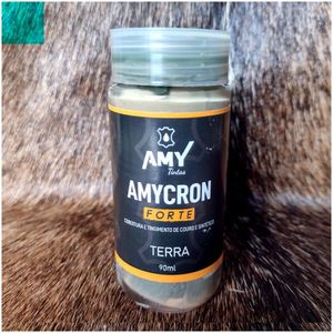 Amycron 90ml Terra Tinta para Couro