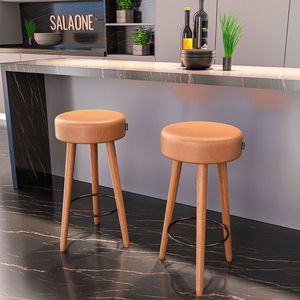 Kit 2 Banquetas Londres Cor Amarula - Speciale Home Amarula