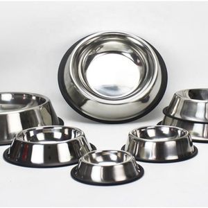 Comedouro Bebedouro Inox Antiderrapante Pet Cachorro 1000 Ml