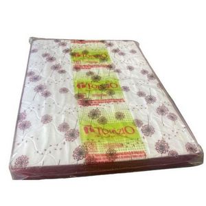Colchão Casal Valência D20 138X188X17Cm Topázio Estampado Vermelho