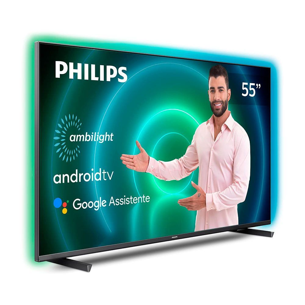 Smart Tv 55'' 4k Android 55pug7406 Philips Bivolt