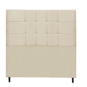 Cabeceira Casal Queen Jbe Barcelona 164cm Bege Box 158cm