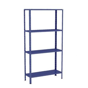 Estante Aço 4 Prateleiras Eaf006 Azul