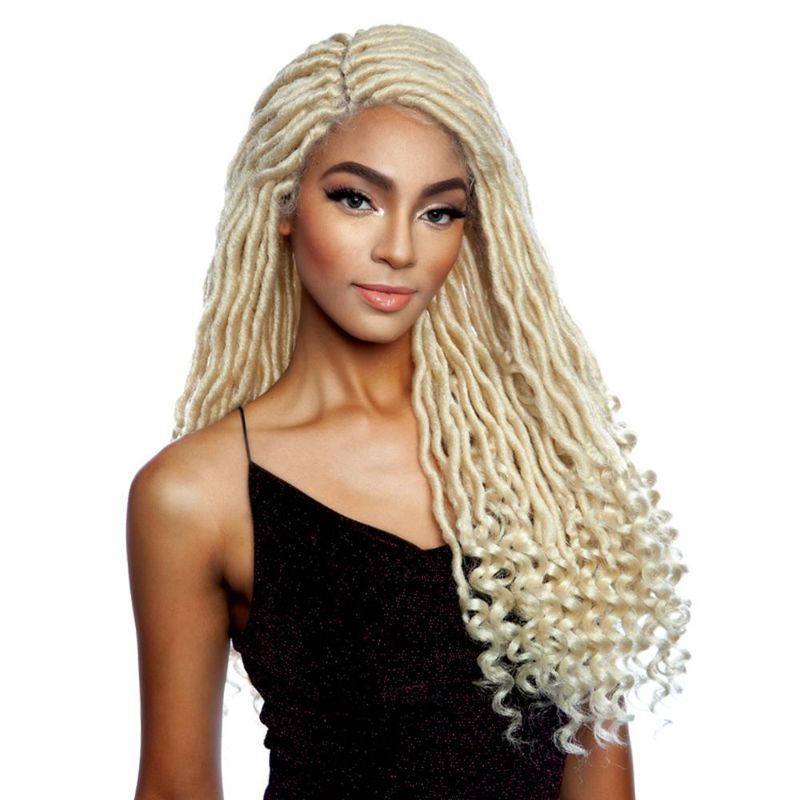 Cabelo 2x Goddess Locs Fibra Sintética 70g t1b/bug - WebContinental