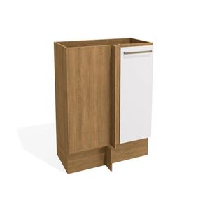 Balcao De Canto Suprema 1 Porta Freijó/branco