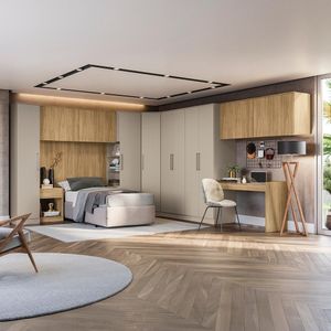 Quarto Modular Versa Conect Itapuã 9 Peças