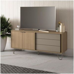 Rack Kappesberg 2 Portas 3 Gavetas Giandui Carb