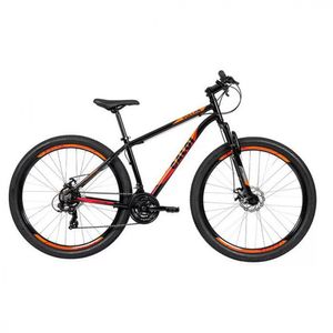 Bicicleta Caloi Vulcan Aro 29 Mountain Bike 21 Marchas Preto