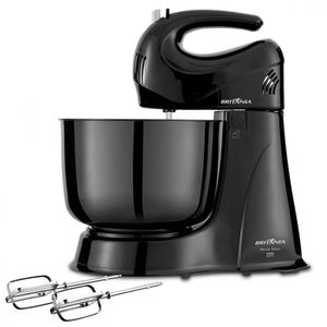Batedeira Britania Perola 4 Velocidades 33402055 Preto 127V