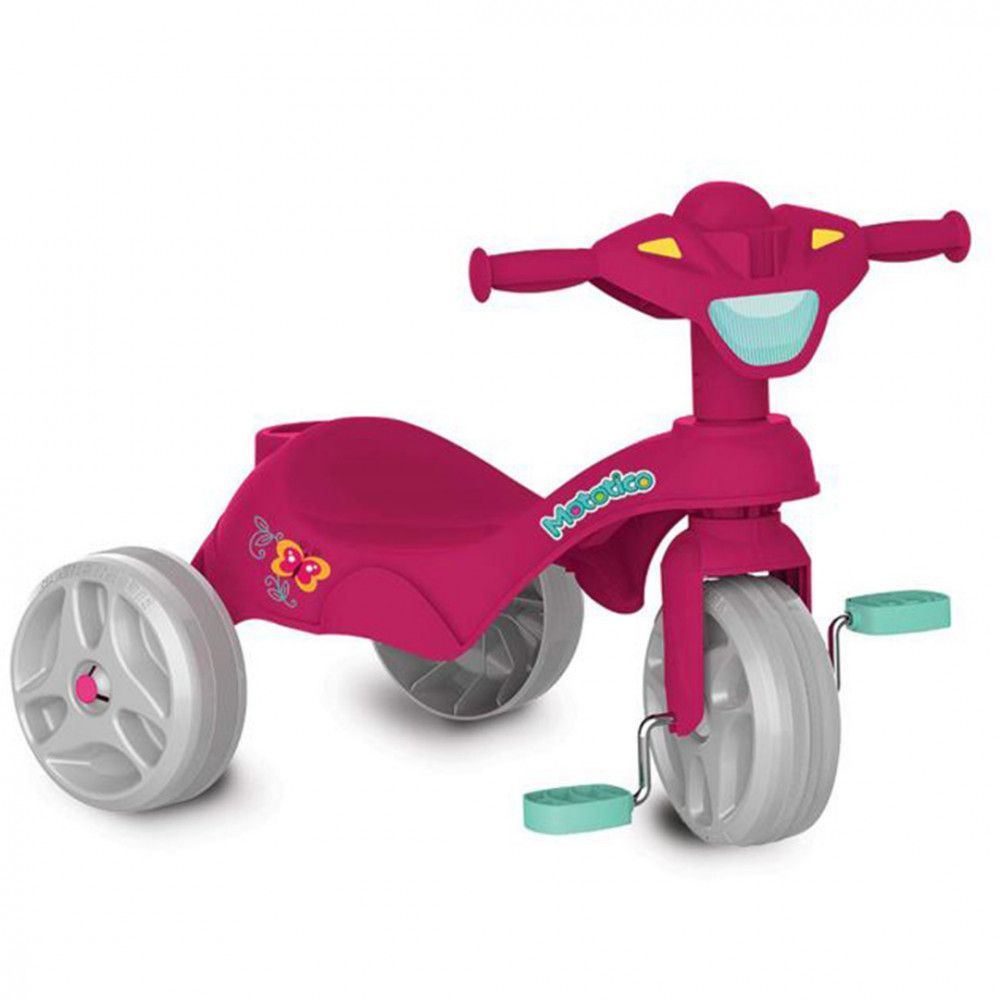 Triciclo Motoca Infantil Princesa Judy Com Haste Tchuco Samba Toys