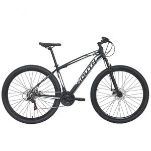 Bicicleta South Aro 29 Shimano 24 Marchas Preto Branco