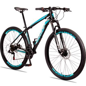 Bicicleta 29 Dropp Aluminum Preto+azul