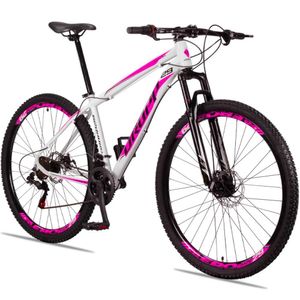 Bicicleta 29 Dropp Aluminum Branco+rosa