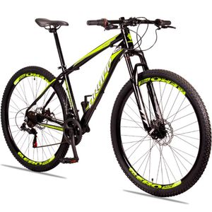 Bicicleta 29 Dropp Aluminum Preto+amarelo