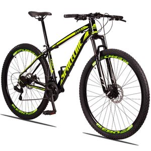 Bicicleta 29 Spaceline Vega 21v Preto+amarelo
