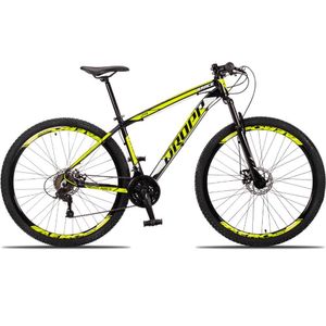 Bicicleta 29 Dropp Race 21 Marchas Preto+amarelo